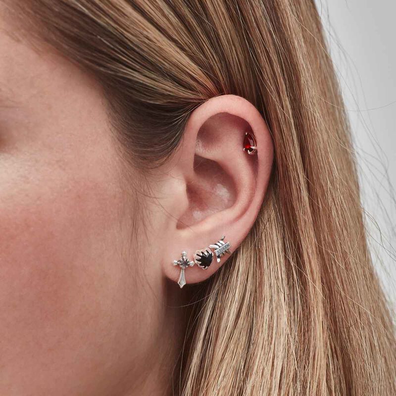 Stolen Girlfriends Club Teardrop Talon Flat Back Earring Single image number 1